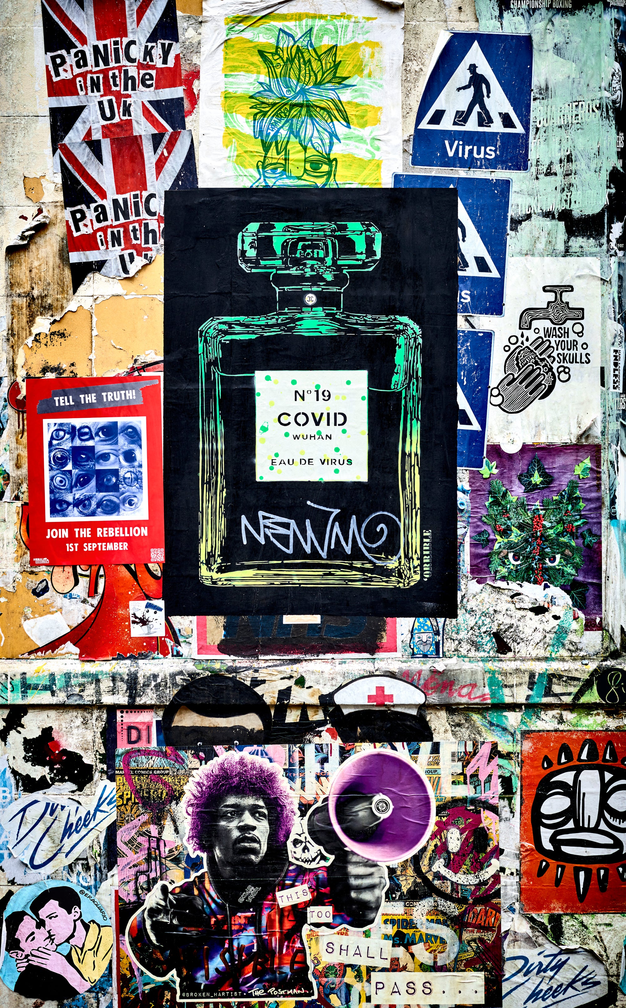 No 19 Covid #003 I London 2020